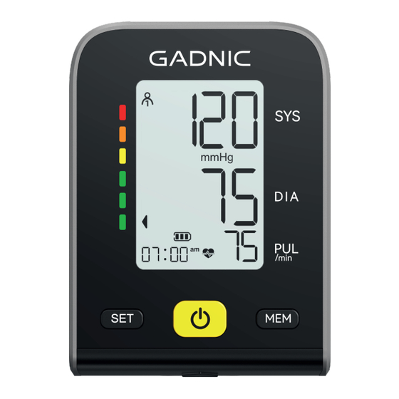 Gadnic DBP-8199 Manual De Usuario