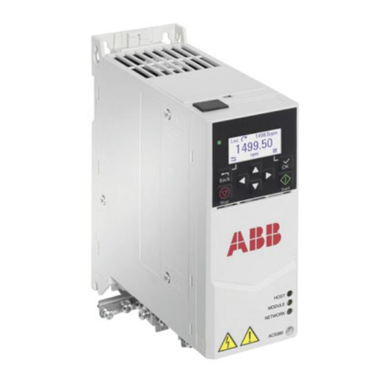 ABB ACS380 Guía Rápida Para La Instalación Y La Puesta En Marcha