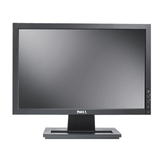 Dell E1709W Guía De Usuario