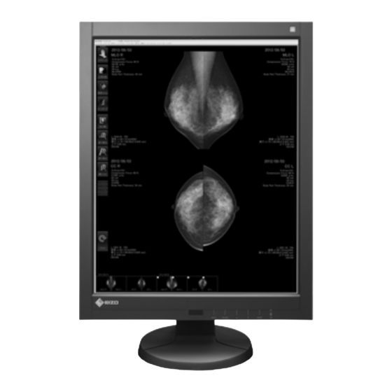 Eizo RadiForce GX540-CL Instrucciones De Uso