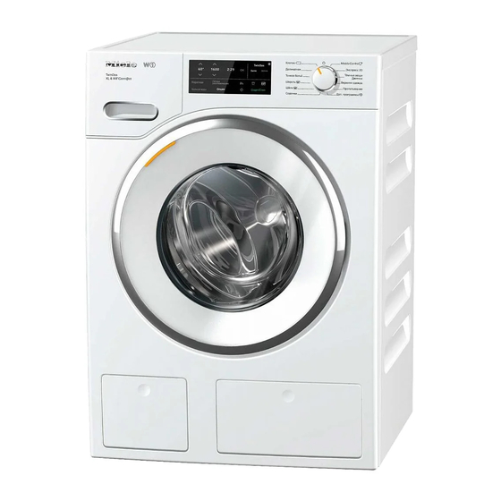 Miele WWI 660 Manuales