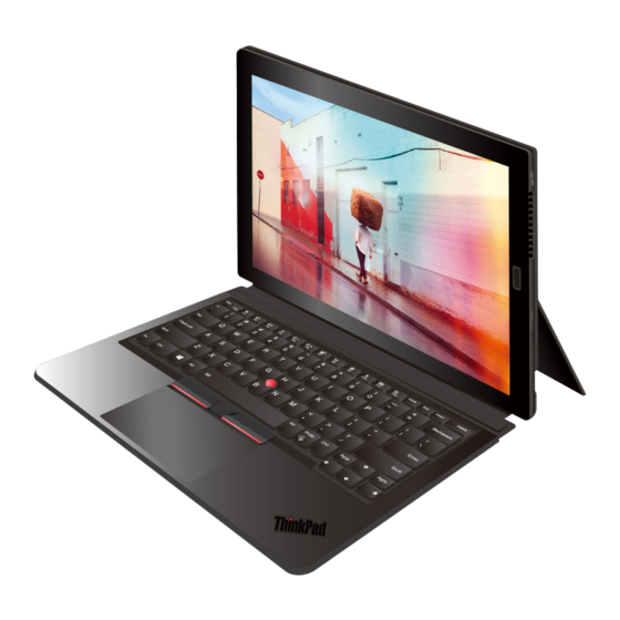 Lenovo ThinkPad X1 Tablet Gen 3 Guia Del Usuario