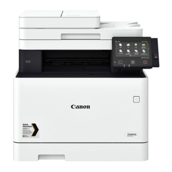 Canon i-SENSYS MF746Cx Guía De Usuario