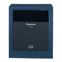 Panasonic KX-TDE100 Manual Del Usuario