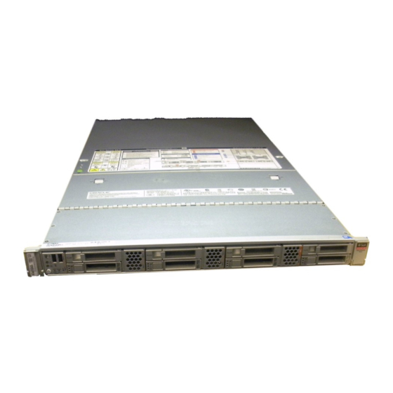 Oracle Sun X4-2 Notas Del Producto