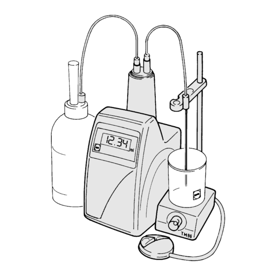 SCHOTT TITRONIC 96 Manual De Instrucciones