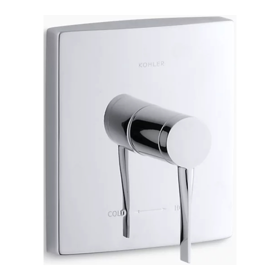 Kohler K-T14781 Guía De Instalación Y Cuidado
