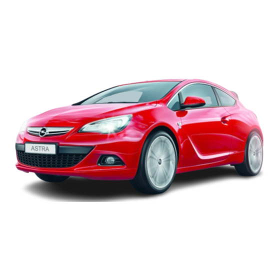 Opel Astra Manual De Infoentretenimiento