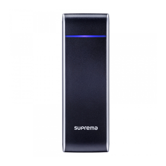 suprema Xpass Manual Del Usuario