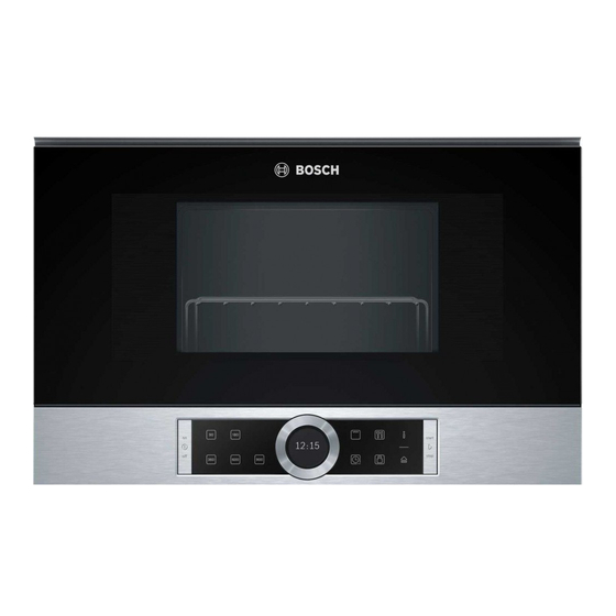 Bosch BEL634GS1 Instrucciones De Uso