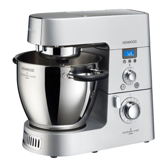 Kenwood COOKING CHEF KM080 Serie Instrucciones