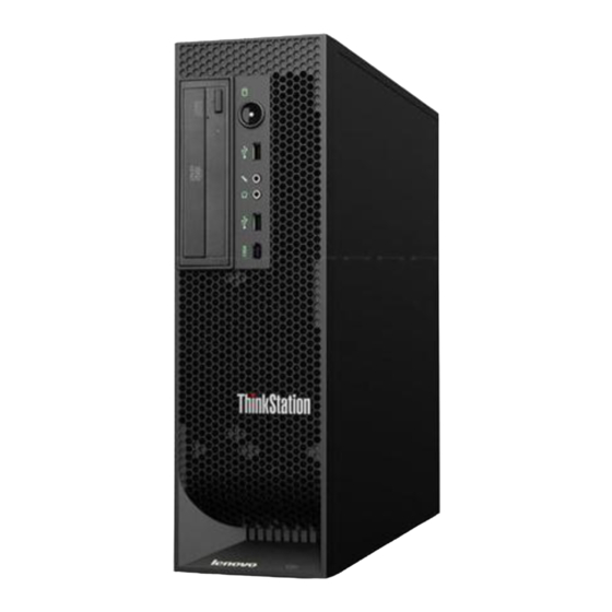 Lenovo ThinkStation Serie Manual Del Usuario