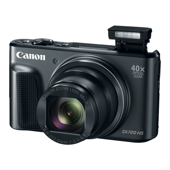 Canon PowerShot SX720 HS Guia Del Usuario