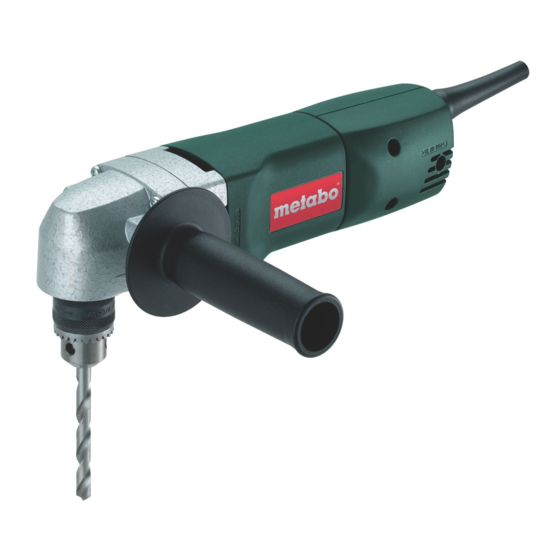 Metabo WBE 700 Manuales