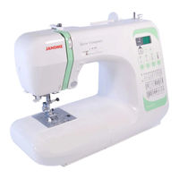 Janome DC2007LE Manual De Instrucciones