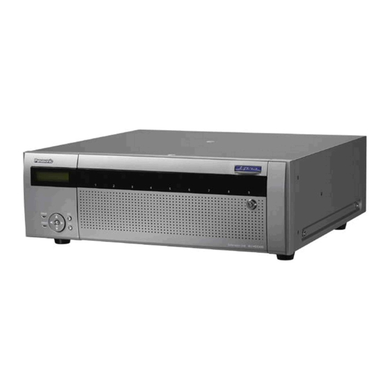 Panasonic WJ-HDE400 Guia De Instalacion