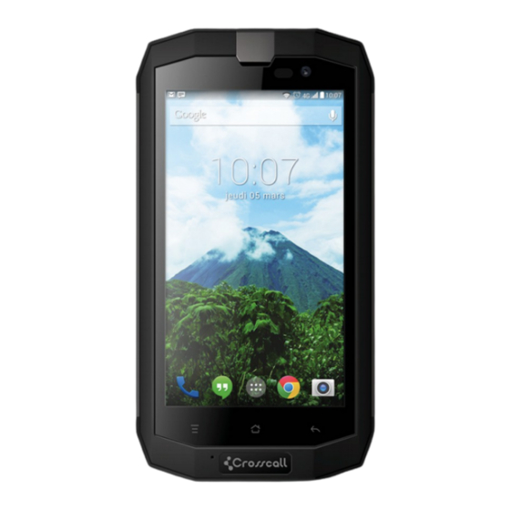 Crosscall TREKKER-X1 Guia Del Usuario