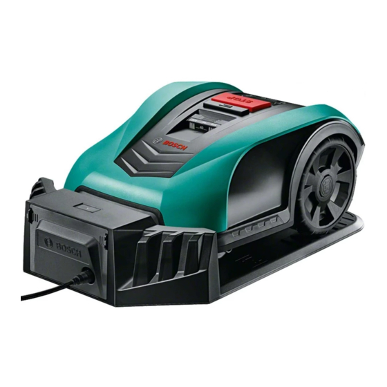 Bosch Indego 350 Guia De Instalacion