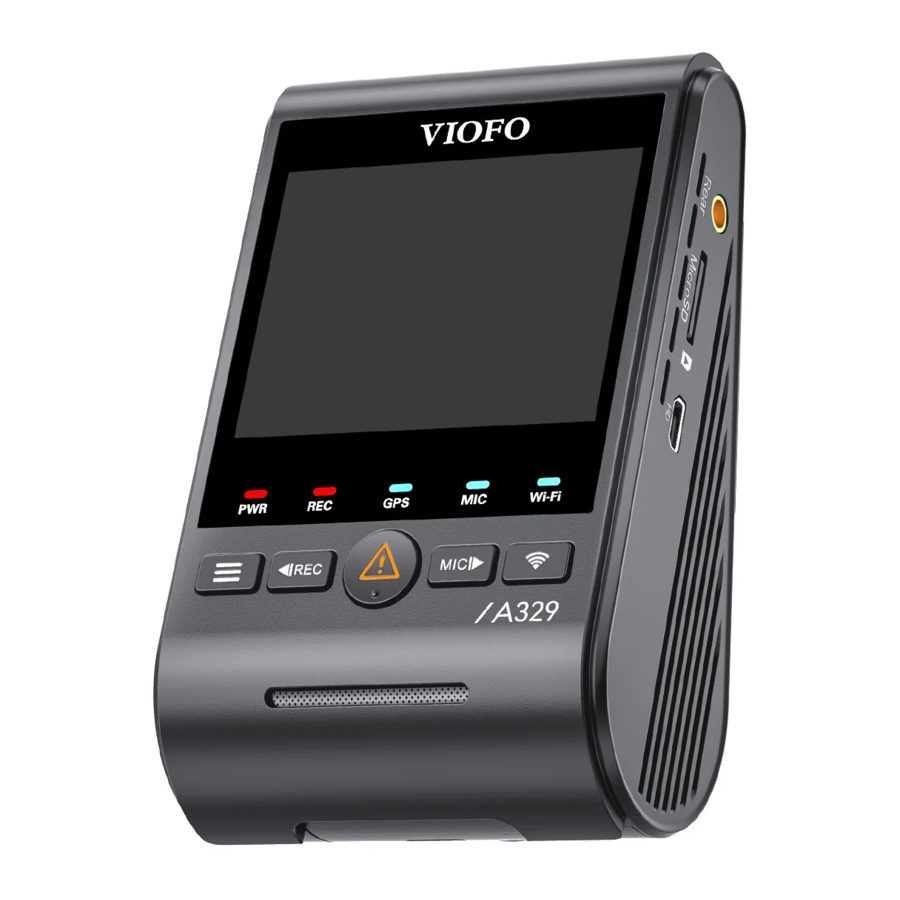 Manual de Viofo A329