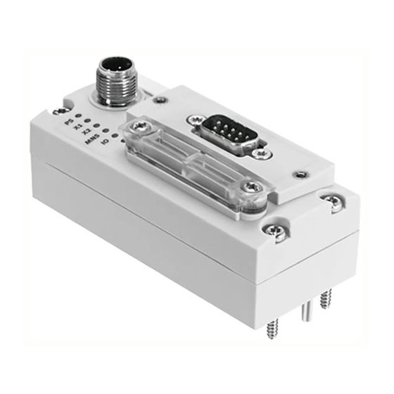 Festo CTEU-PB Manual De Instrucciones