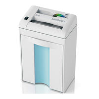 Ideal 2270 CC PAPER SHREDDER Instrucciones De Uso