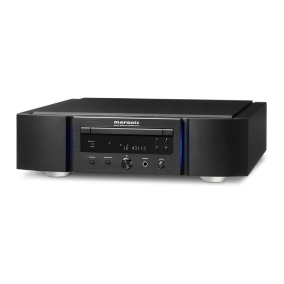 Marantz SA-10 Manual Del Usuario