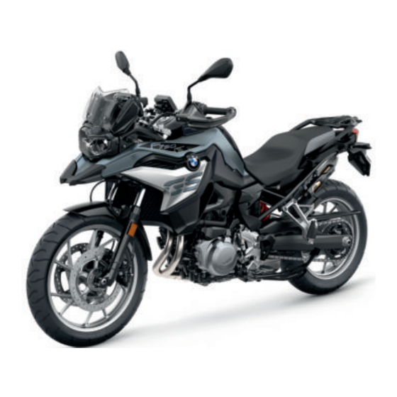BMW Motorrad F 750 GS 2003 Manual De Instrucciones