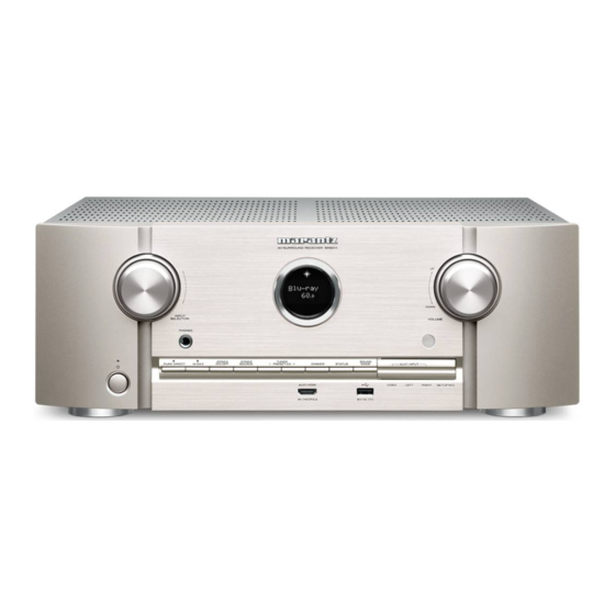Marantz SR5011 Guia De Inicio Rapido