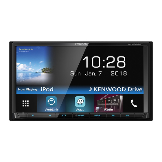 Kenwood DMX6018BT Manual De Instrucciones