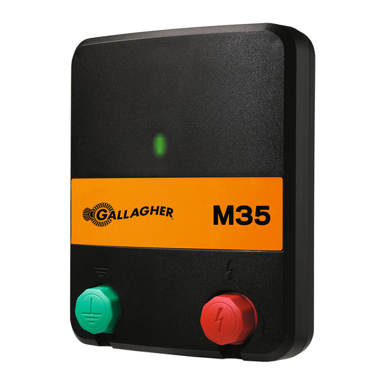 Gallagher M35 Manual De Instrucciones