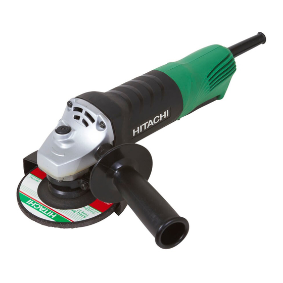 Hitachi G12SQ Manual De Instrucciones