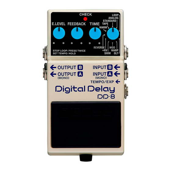 Boss DD-8 Manual De Referencia