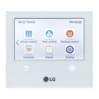 LG AC Ez Touch PACEZA000 Manual De Instalación, Usuario