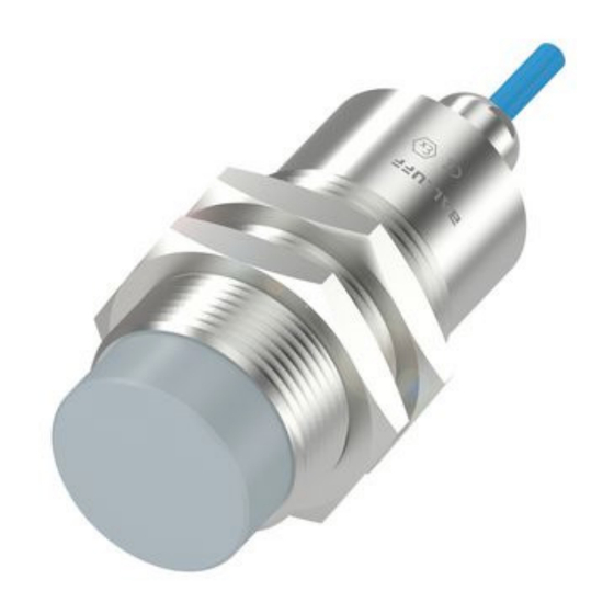 Balluff BES M30MH2-GNX15F-BT02-EXA Manual De Instrucciones