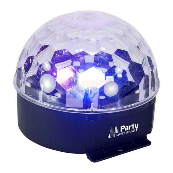 Party Light & Sound PARTY-ASTRO6 Manual De Instrucciones