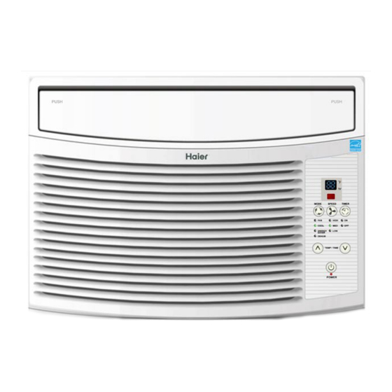 Haier ESA406J Manual De Uso Y Cuidado