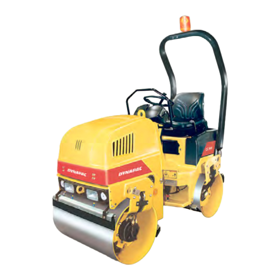Dynapac CC900 Manual De Instrucciones