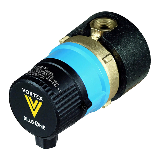 Vortex BlueOne BWO 155 Manual De Instrucciones