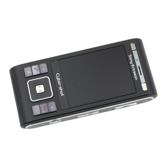 Sony Ericsson Cyber-shot C905 Manual Del Usuario