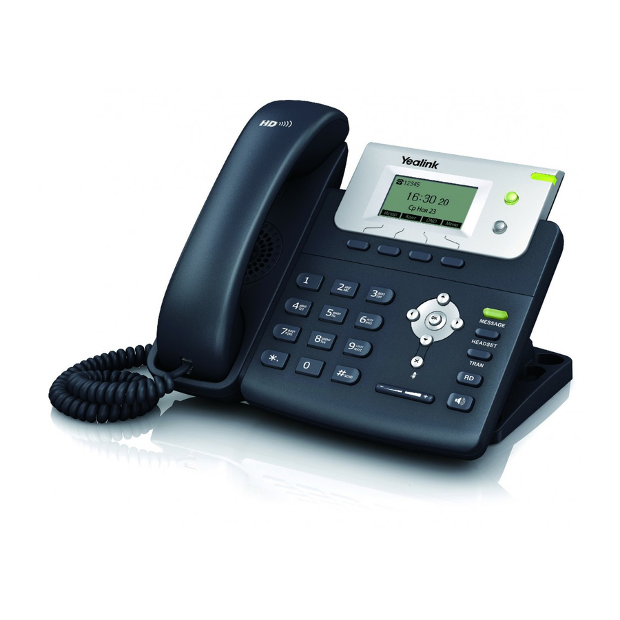 Yealink SIP-T21P Guia De Inicio Rapido