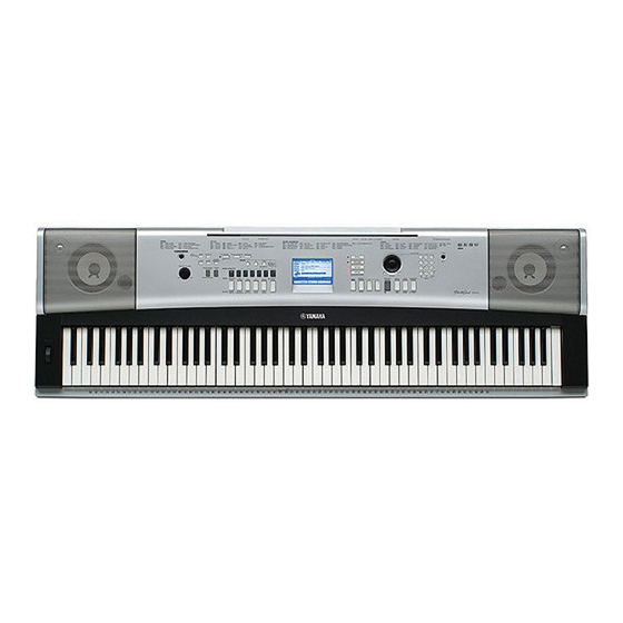 Yamaha Portable Grand DGX-530 Manuales