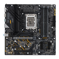 Asus TUF GAMING B660M-E D4 Manual Del Usuario