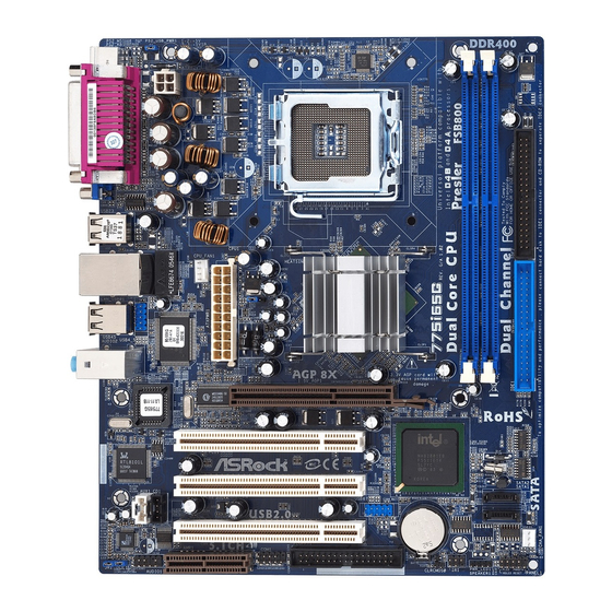 ASROCK 775i65G Manuales