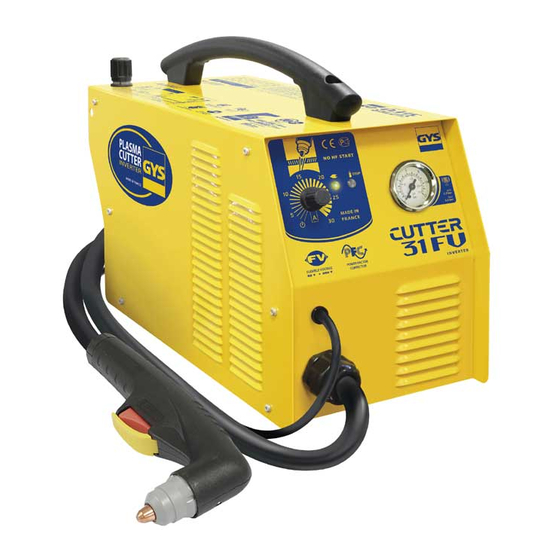 GYS Cutter inverter 25K Manual Del Usuario