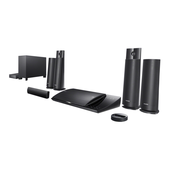 Sony BDV-N790W Manual De Instrucciones