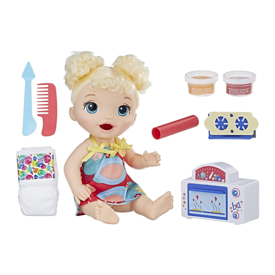 Hasbro BABY ALIVE SUPER SNACKS Manual De Instrucciones