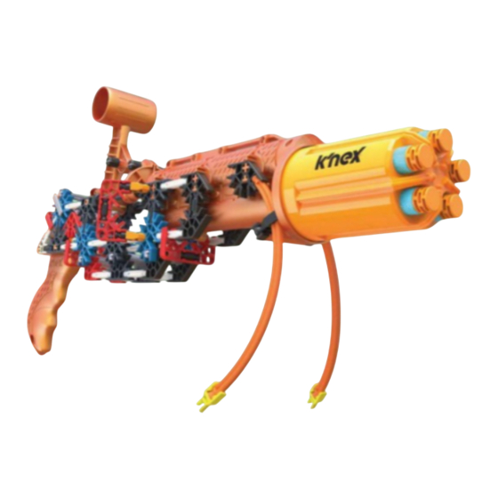 K'Nex KFORCE BUILD AND BLAST 47024 Manual De Instrucciones