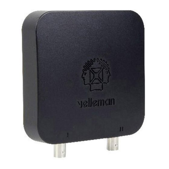 Velleman WFS210 Guía Rápida