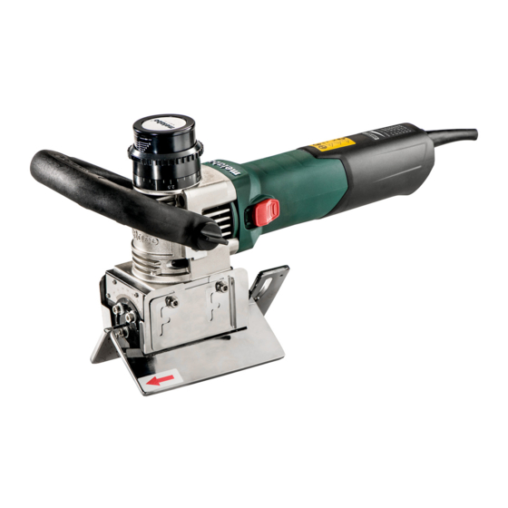 Metabo KFM 15-10 F Manual Original