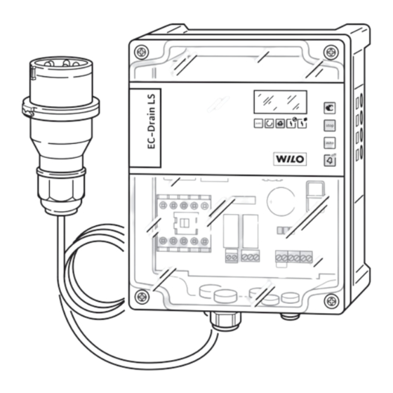 Wilo -Control EC-Drain LS1 Instrucciones De Instalación Y Funcionamiento